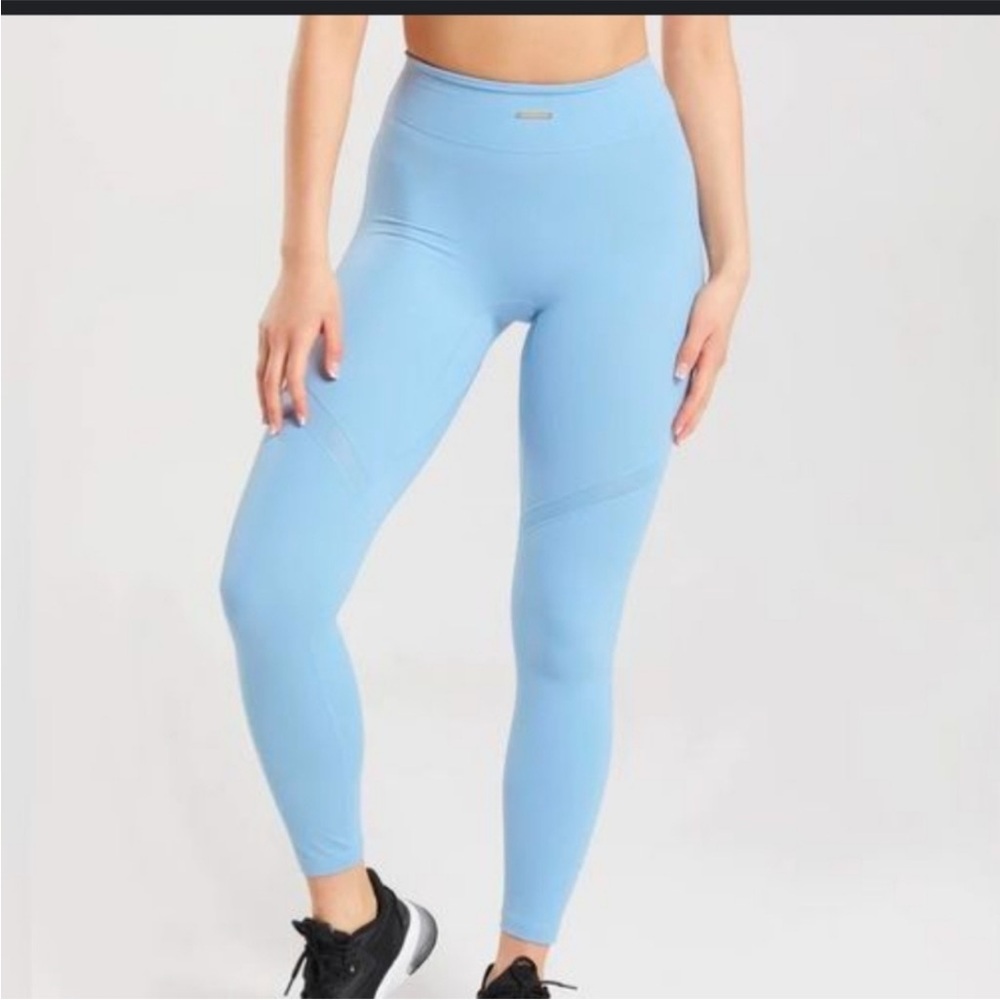 Whitney Simmons x Gymshark leggings XS blue whitney mesh